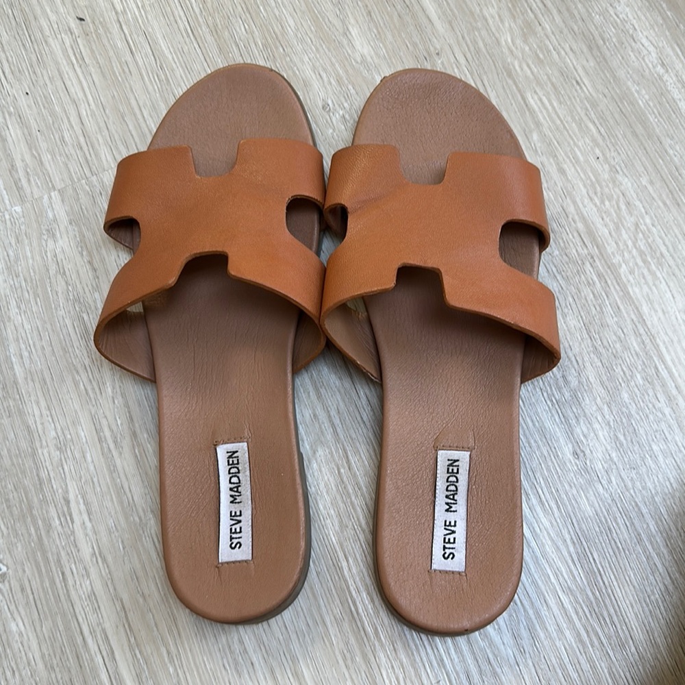 Steve Madden brown sandal size 10
